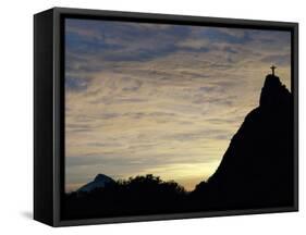 Christ the Redeemer Statue, Rio de Janeiro, Brazil-null-Framed Stretched Canvas