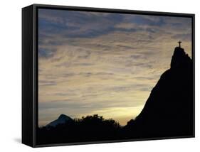 Christ the Redeemer Statue, Rio de Janeiro, Brazil-null-Framed Stretched Canvas