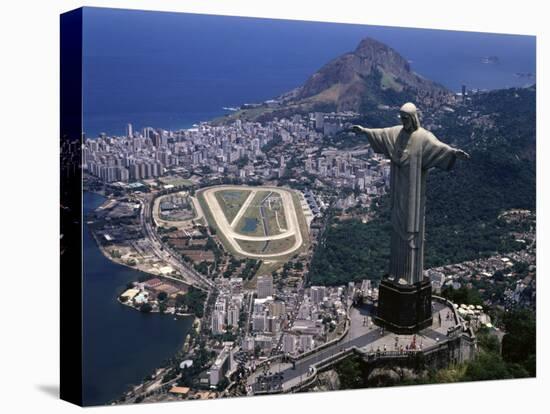 Christ the Redeemer Statue Rio de Janeiro Brazil-null-Stretched Canvas