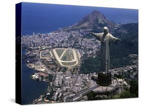 Christ the Redeemer Statue Rio de Janeiro Brazil-null-Stretched Canvas