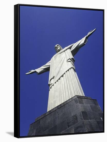 Christ the Redeemer Statue Rio de Janeiro, Brazil-null-Framed Stretched Canvas