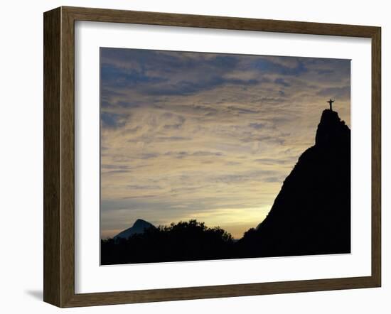 Christ the Redeemer Statue, Rio de Janeiro, Brazil-null-Framed Photographic Print