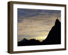 Christ the Redeemer Statue, Rio de Janeiro, Brazil-null-Framed Photographic Print