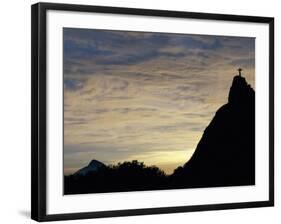 Christ the Redeemer Statue, Rio de Janeiro, Brazil-null-Framed Photographic Print