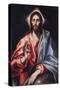 Christ the Saviour-El Greco-Stretched Canvas