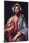 Christ the Saviour-El Greco-Mounted Art Print