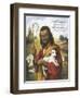 Christ the Shepherd-Bev Lopez-Framed Art Print