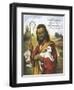 Christ the Shepherd-Bev Lopez-Framed Art Print