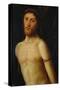 Christ Tied to the Column-Lorenzo Costa-Stretched Canvas