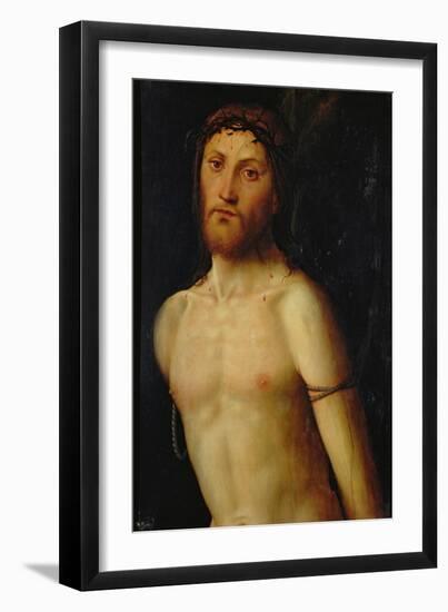 Christ Tied to the Column-Lorenzo Costa-Framed Giclee Print