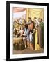 Christ Turning Water into Wine-English-Framed Giclee Print