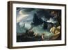 Christ Walking on the Sea of Galilee-Paul Brill-Framed Giclee Print
