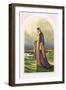 Christ Walking on the Sea-English-Framed Giclee Print