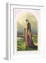 Christ Walking on the Sea-English-Framed Giclee Print