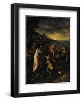 Christ Walking on the Water-Denys Calvaert-Framed Giclee Print