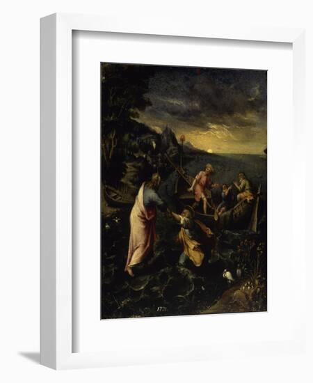 Christ Walking on the Water-Denys Calvaert-Framed Giclee Print