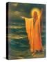 Christ Walking On The Water-Phillip Richard Morris-Stretched Canvas