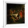 Christ Washing the Apostles' Feet, 1632-Peter Paul Rubens-Framed Giclee Print