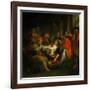 Christ Washing the Apostles' Feet, 1632-Peter Paul Rubens-Framed Giclee Print