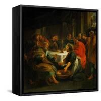 Christ Washing the Apostles' Feet, 1632-Peter Paul Rubens-Framed Stretched Canvas
