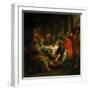 Christ Washing the Apostles' Feet, 1632-Peter Paul Rubens-Framed Giclee Print