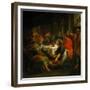 Christ Washing the Apostles' Feet, 1632-Peter Paul Rubens-Framed Giclee Print