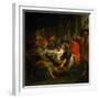 Christ Washing the Apostles' Feet, 1632-Peter Paul Rubens-Framed Giclee Print