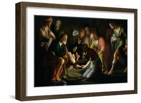 Christ Washing the Disciples' Feet, 1623-Peter Wtewael-Framed Giclee Print