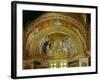 Christ Washing the Feet of an Apostle, Mosaic at the North End of the Narthex-null-Framed Giclee Print