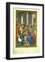 Christ Washing the Feet of Peter, 1520'S-Simon Bening-Framed Giclee Print