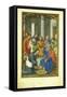 Christ Washing the Feet of Peter, 1520'S-Simon Bening-Framed Stretched Canvas