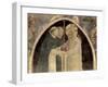 Christ Welcomes Two Dominican Friars-Fra Angelico-Framed Giclee Print