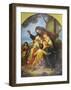 Christ with Babies-null-Framed Art Print