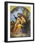 Christ with Babies-null-Framed Art Print