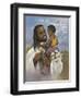 Christ with Child-Bev Lopez-Framed Art Print