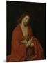 Christ with Crown of Thorns-Lucas van Leyden-Mounted Art Print