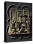 Christ with Doctors, Bronze Panel-null-Stretched Canvas