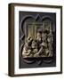 Christ with Doctors, Bronze Panel-null-Framed Giclee Print