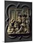 Christ with Doctors, Bronze Panel-null-Mounted Giclee Print