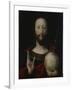 Christ with Globe - 'salvator Mundi', Lower Rhine, 1537-45-German School-Framed Giclee Print