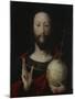 Christ with Globe - 'salvator Mundi', Lower Rhine, 1537-45-German School-Mounted Giclee Print