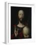 Christ with Globe - 'salvator Mundi', Lower Rhine, 1537-45-German School-Framed Giclee Print