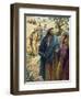 Christ with His Disciples-Henry Coller-Framed Giclee Print