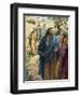 Christ with His Disciples-Henry Coller-Framed Giclee Print