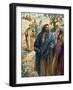 Christ with His Disciples-Henry Coller-Framed Giclee Print