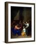 Christ with Martha and Mary-Claude Simpol-Framed Giclee Print