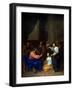 Christ with Martha and Mary-Claude Simpol-Framed Giclee Print