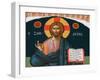 Christ with New Testament, Mount Athos, Greece, Europe-Godong-Framed Photographic Print