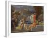 Christ with the Children (Oil on Canvas)-Sebastien Bourdon-Framed Giclee Print