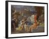 Christ with the Children (Oil on Canvas)-Sebastien Bourdon-Framed Giclee Print